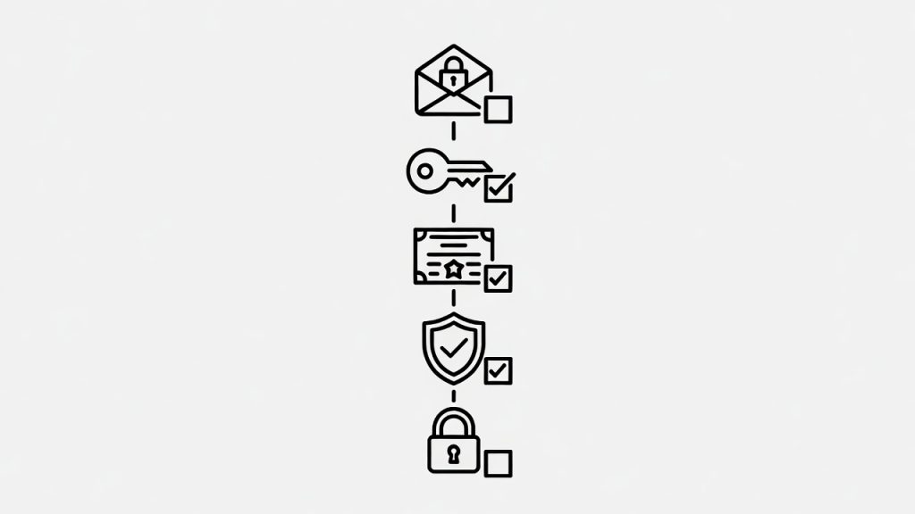 Secure email pipeline.